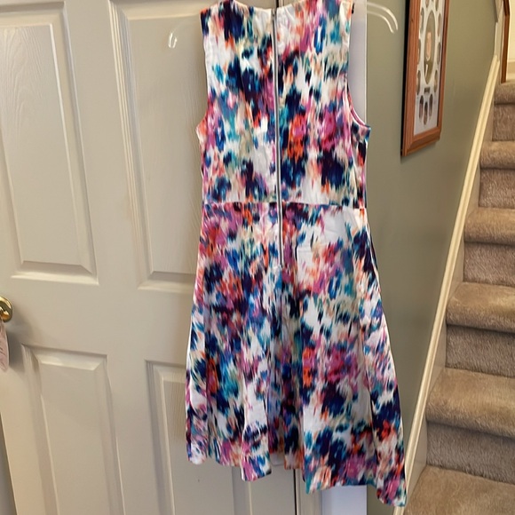 Multi print dress size 2 - Picture 8 of 8
